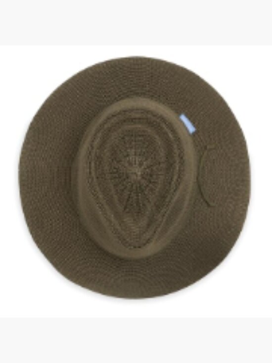 UPF 50+ Wide Brim Fedora with Adjustable Fit - Packable Sun Hat display picture 1